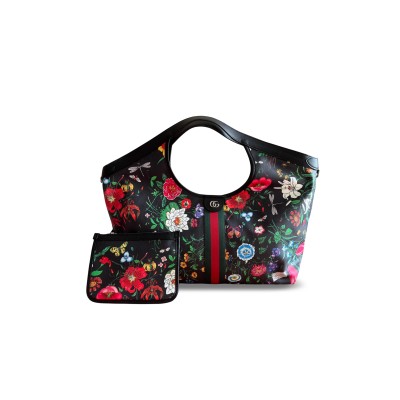 GUCCI GIGLIO FLORA LARGE TOTE BAG 853971 (47*42*16cm)